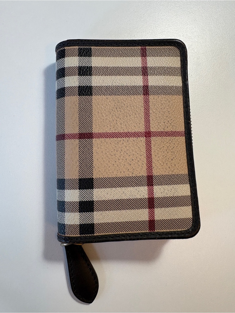 Authentic Burberry Zip Wallet